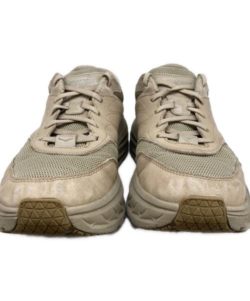 HOKAONEONE（ホカオネオネ）HOKAONEONE (ホカオネオネ) BONDI L ベージュ サイズ:28.5の古着・服飾アイテム
