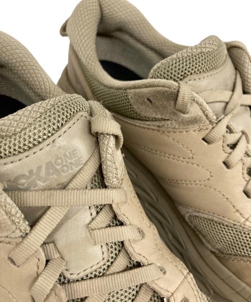 HOKAONEONE（ホカオネオネ）HOKAONEONE (ホカオネオネ) BONDI L ベージュ サイズ:28.5の古着・服飾アイテム