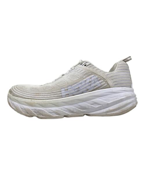 HOKAONEONE（ホカオネオネ）HOKAONEONE (ホカオネオネ) BONDI 6 ホワイト サイズ:29の古着・服飾アイテム