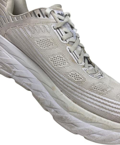 HOKAONEONE（ホカオネオネ）HOKAONEONE (ホカオネオネ) BONDI 6 ホワイト サイズ:29の古着・服飾アイテム