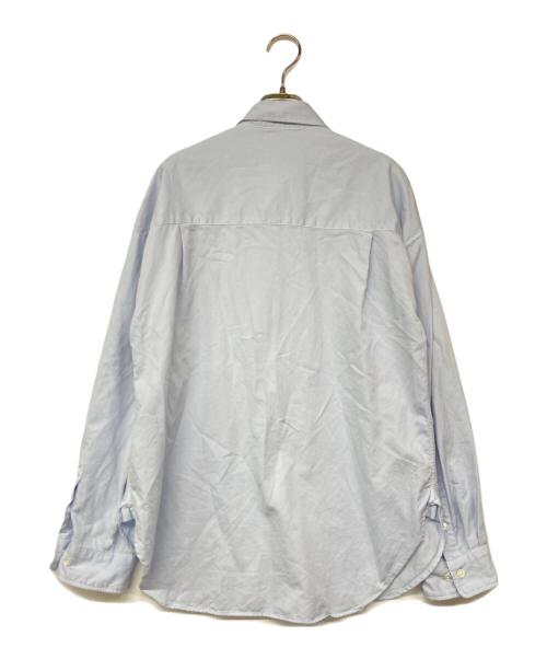 YANUK（ヤヌーク）YANUK (ヤヌーク) オーバーサイズシャツ シャーベットブルー サイズ:Fの古着・服飾アイテム