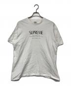 SUPREMEシュプリーム）の古着「Anno Domini Tee」｜ホワイト