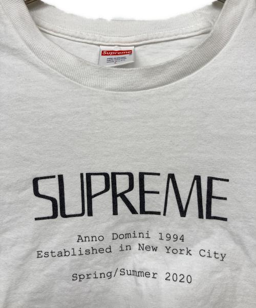 SUPREME（シュプリーム）SUPREME (シュプリーム) Anno Domini Tee ホワイト サイズ:Lの古着・服飾アイテム