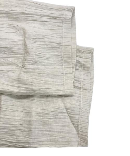 evam eva（エヴァムエヴァ）evam eva (エヴァムエヴァ) linen pants アイボリー サイズ:Ｍ 未使用品の古着・服飾アイテム