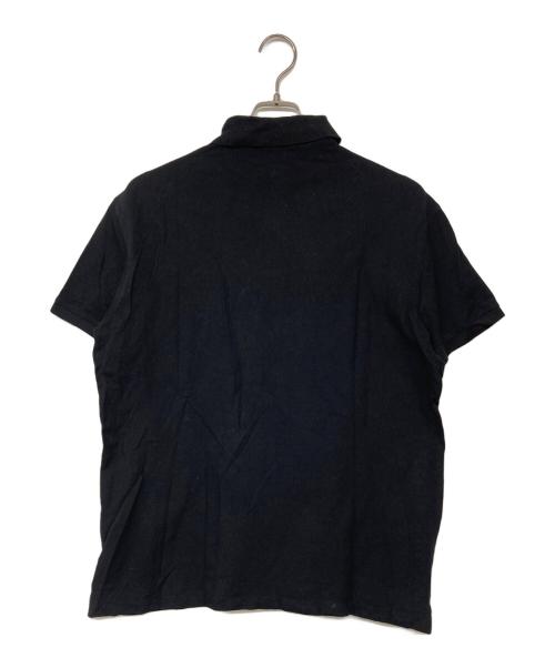 RALPH LAUREN Purple Label（ラルフ ローレン パープル レーベル）RALPH LAUREN Purple Label (ラルフ ローレン パープル レーベル) RLX RALPH LAUREN (アールエルエックスラルフローレン) ジップポロシャツ ブラック サイズ:Lの古着・服飾アイテム