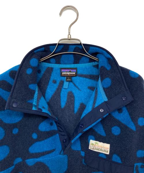 Patagonia（パタゴニア）Patagonia (パタゴニア) ライトウェイト シンチラ スナップT ネイビー サイズ:Lの古着・服飾アイテム