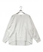Graphpaperグラフペーパー）の古着「PRE for GP Oversized FTB L/S Tee」｜ホワイト