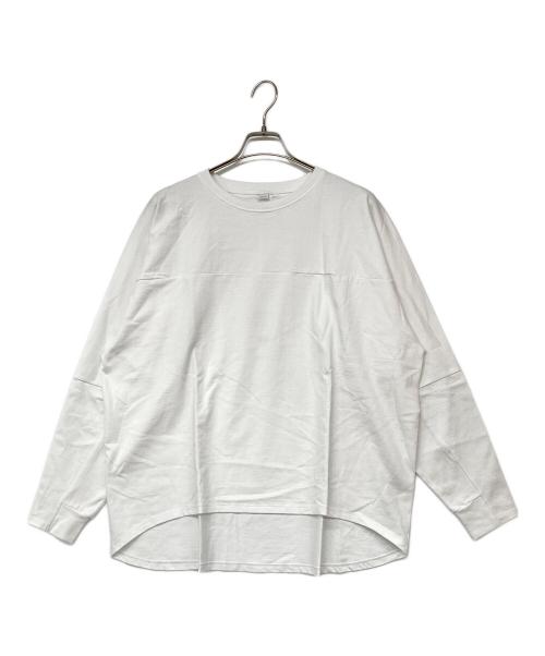 Graphpaper（グラフペーパー）Graphpaper (グラフペーパー) PRE for GP Oversized FTB L/S Tee ホワイト サイズ:F 未使用品の古着・服飾アイテム