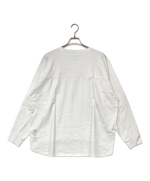 Graphpaper（グラフペーパー）Graphpaper (グラフペーパー) PRE for GP Oversized FTB L/S Tee ホワイト サイズ:F 未使用品の古着・服飾アイテム