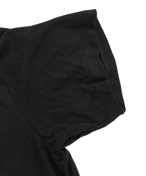 Graphpaper（グラフペーパー）Graphpaper (グラフペーパー) Cotton Pique Jersey S/S Skipper Polo ブラック サイズ:2の古着・服飾アイテム