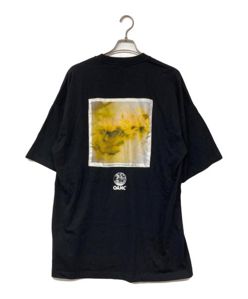 OAMC（オーエーエムシー）OAMC (オーエーエムシー) Jersey DAPHNE T-SHIRT ブラック サイズ:Lの古着・服飾アイテム
