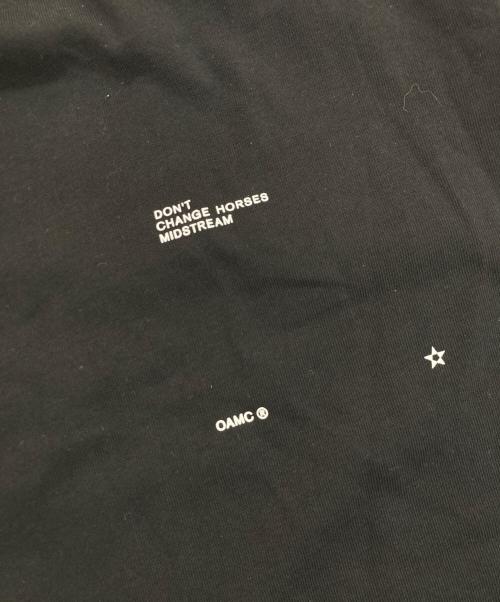 OAMC（オーエーエムシー）OAMC (オーエーエムシー) Jersey DAPHNE T-SHIRT ブラック サイズ:Lの古着・服飾アイテム