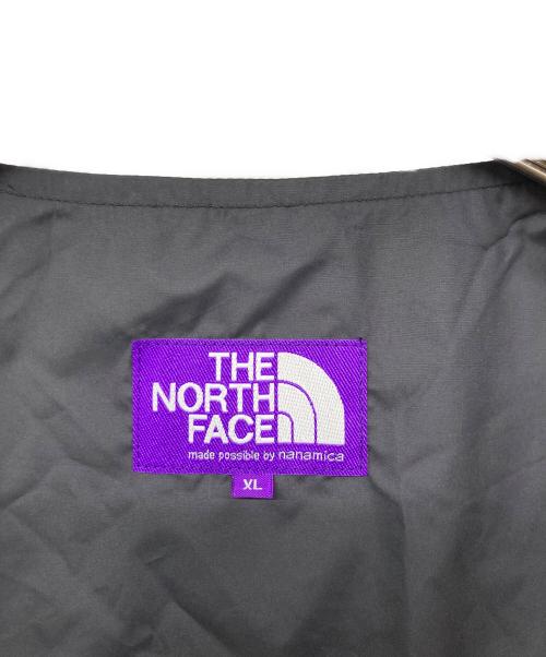 THE NORTHFACE PURPLELABEL（ザ・ノースフェイス パープルレーベル）THE NORTHFACE PURPLELABEL (ザ・ノースフェイス パープルレーベル) Mountain Wind Vest ブラック サイズ:XLの古着・服飾アイテム