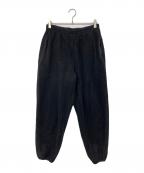 Graphpaperグラフペーパー）の古着「Wool Fleece Pants」｜ブラック