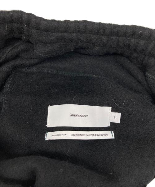 Graphpaper（グラフペーパー）Graphpaper (グラフペーパー) Wool Fleece Pants ブラック サイズ:2の古着・服飾アイテム