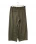 Graphpaper (グラフペーパー) is-ness (イズネス) is-ness for GP Vintage Wool Balloon Chef pants オリーブ サイズ:2：19000円