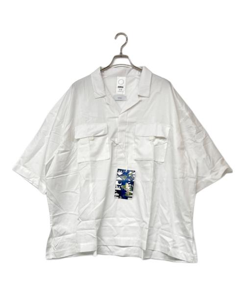 Graphpaper（グラフペーパー）Graphpaper (グラフペーパー) NORMALEXPERT 65 SHIRT ホワイト サイズ:XXLの古着・服飾アイテム