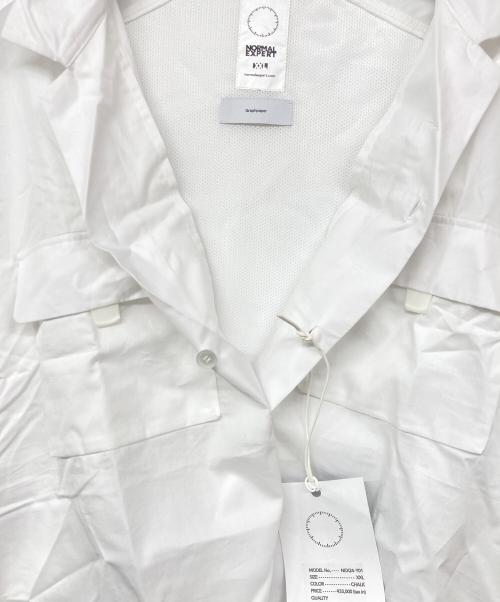 Graphpaper（グラフペーパー）Graphpaper (グラフペーパー) NORMALEXPERT 65 SHIRT ホワイト サイズ:XXLの古着・服飾アイテム