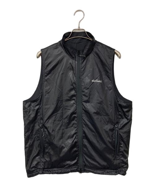 WILD THINGS（ワイルドシングス）WILD THINGS (ワイルドシングス) リバーシブルベスト ブラック サイズ:Mの古着・服飾アイテム