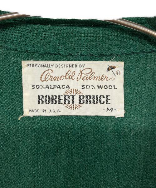 arnold palmer（アーノルドパーマー）arnold palmer (アーノルドパーマー) ヴィンテージカーディガン グリーン サイズ:Mの古着・服飾アイテム
