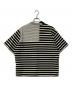 KOLOR (カラー) ドッキングボーダーTシャツ グレー サイズ:1：7000円