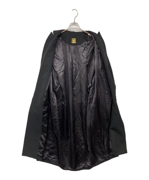 MUSE de Deuxieme Classe（ミューズ ドゥーズィエム クラス）MUSE de Deuxieme Classe (ミューズ ドゥーズィエム クラス) ボタニーツイルコート ブラック サイズ:記載なしの古着・服飾アイテム