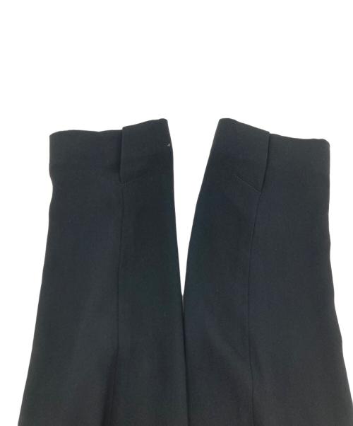 theory（セオリー）theory (セオリー) ノーカラージャケット ブラック サイズ:2の古着・服飾アイテム