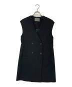uncraveアンクレイヴ）の古着「ダブルベスト」｜ブラック
