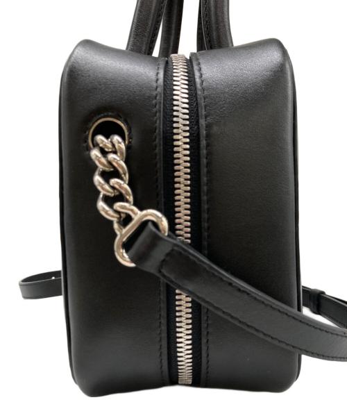 michino PARIS（ミチノ パリ）michino paris (ミチノ パリ) SQUARIT PM SALUT BAG ブラックの古着・服飾アイテム