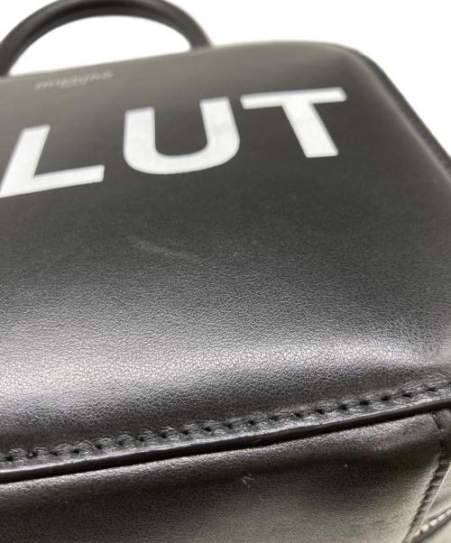 michino PARIS（ミチノ パリ）michino paris (ミチノ パリ) SQUARIT PM SALUT BAG ブラックの古着・服飾アイテム