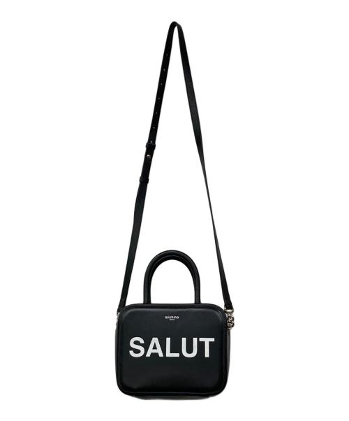 michino PARIS（ミチノ パリ）michino paris (ミチノ パリ) SQUARIT PM SALUT BAG ブラックの古着・服飾アイテム