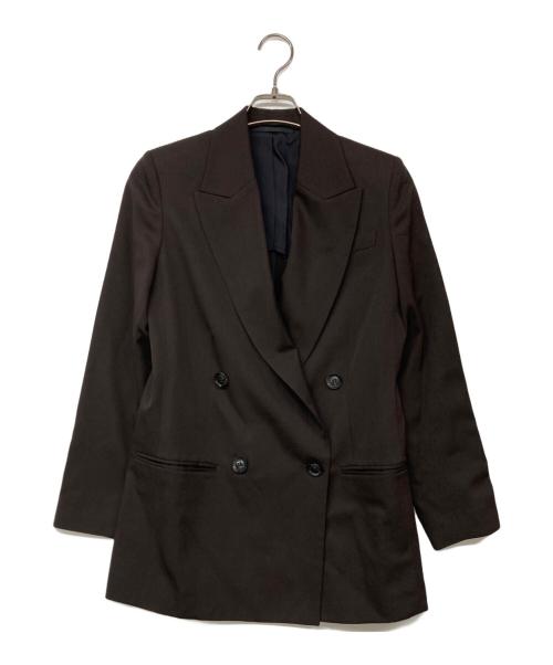 AP STUDIO（エーピーストゥディオ）AP STUDIO (エーピーストゥディオ) ダブルブレストジャケット セットアップ ブラウン サイズ:ジャケット：36 / パンツ：38の古着・服飾アイテム