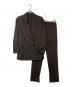 AP STUDIO（エーピーストゥディオ）の古着「ダブルブレストジャケット セットアップ」｜ブラウン