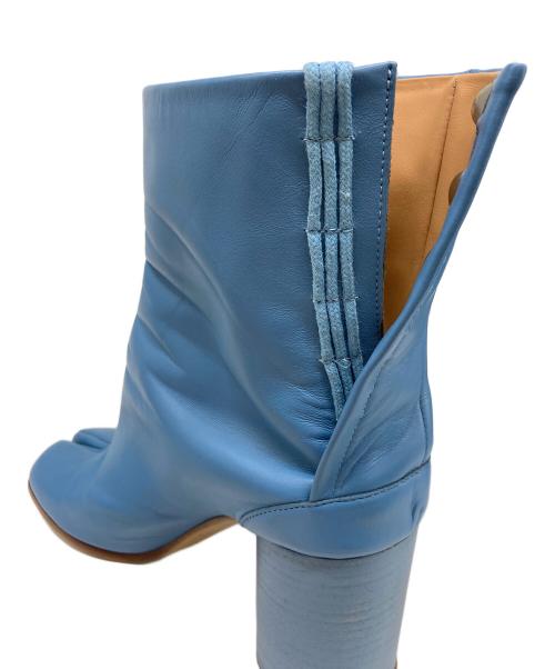 Maison Margiela 22（メゾンマルジェラ）Maison Margiela 22 (メゾンマルジェラ) タビブーツ スカイブルー サイズ:37の古着・服飾アイテム