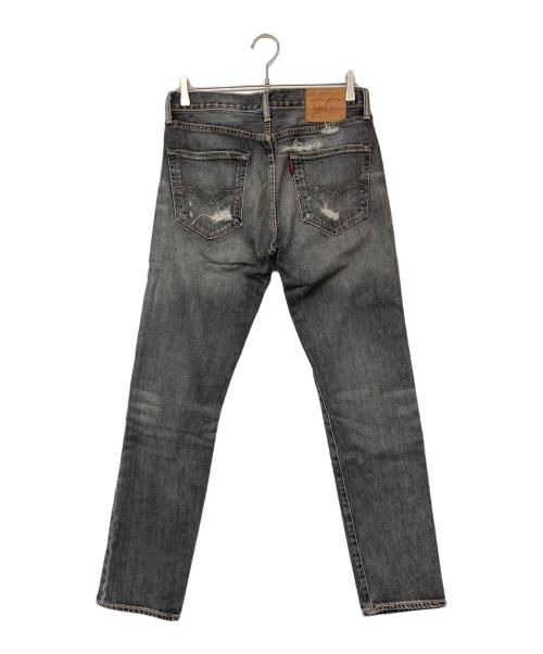 LEVI'S（リーバイス）LEVI'S (リーバイス) 501CTリペアデニムパンツ ブラック サイズ:W31L32の古着・服飾アイテム