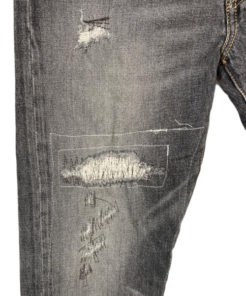 LEVI'S（リーバイス）LEVI'S (リーバイス) 501CTリペアデニムパンツ ブラック サイズ:W31L32の古着・服飾アイテム