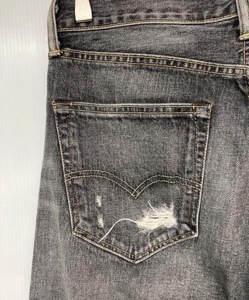LEVI'S（リーバイス）LEVI'S (リーバイス) 501CTリペアデニムパンツ ブラック サイズ:W31L32の古着・服飾アイテム