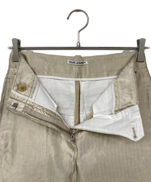 OUR LEGACY（アワーレガシー）OUR LEGACY (アワーレガシー) SERVICE TROUSER ベージュ サイズ:32の古着・服飾アイテム