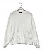 STUNNING LUREスタニングルアー）の古着「Rスムースボクシープルオーバー長袖Tシャツ」｜ホワイト