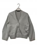 STUNNING LUREスタニングルアー）の古着「メタルヤーンニットブルゾン」｜グレー