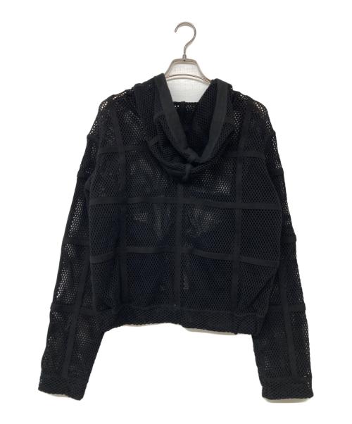 FILTH（フィルス）FILTH (フィルス) PRISONER MESH ZIP UP HOODIE ブラック サイズ:2の古着・服飾アイテム