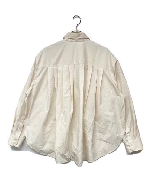 eunoia（ユノイア）eunoia (ユノイア) HARI SHIRT/ロングスリーブシャツ ベージュ サイズ:記載なしの古着・服飾アイテム