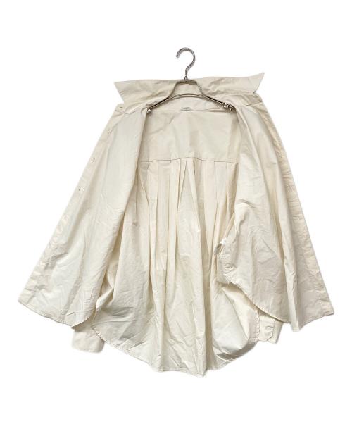 eunoia（ユノイア）eunoia (ユノイア) HARI SHIRT/ロングスリーブシャツ ベージュ サイズ:記載なしの古着・服飾アイテム