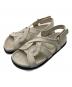 toteme（トーテム）の古着「Chunky Canvas Sandals」｜ベージュ