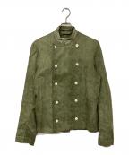USEDユーズド）の古着「シェフジャケット」｜黄緑