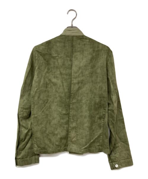 USED（ユーズド）USED (ユーズド) シェフジャケット 黄緑 サイズ:Ｍの古着・服飾アイテム