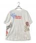EMOTIONALLY UNAVAILABLE（エモーショナリー・アンアベイラブル）の古着「オーバープリントTシャツ」｜ホワイト