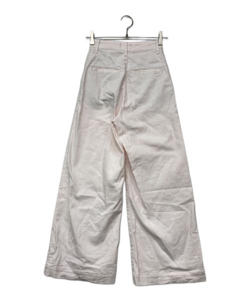 YANUK（ヤヌーク）YANUK (ヤヌーク) 樋口かほり ワイドトラウザー ピンク サイズ:XSの古着・服飾アイテム
