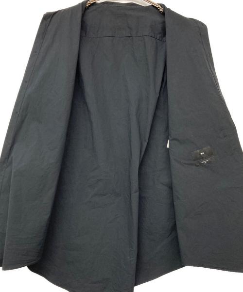 Y-3（ワイスリー）Y-3 (ワイスリー) ルーズフィットロングスリーブシャツ ブラック サイズ:Lの古着・服飾アイテム