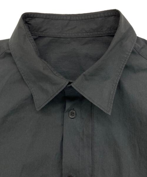 Y-3（ワイスリー）Y-3 (ワイスリー) ルーズフィットロングスリーブシャツ ブラック サイズ:Lの古着・服飾アイテム